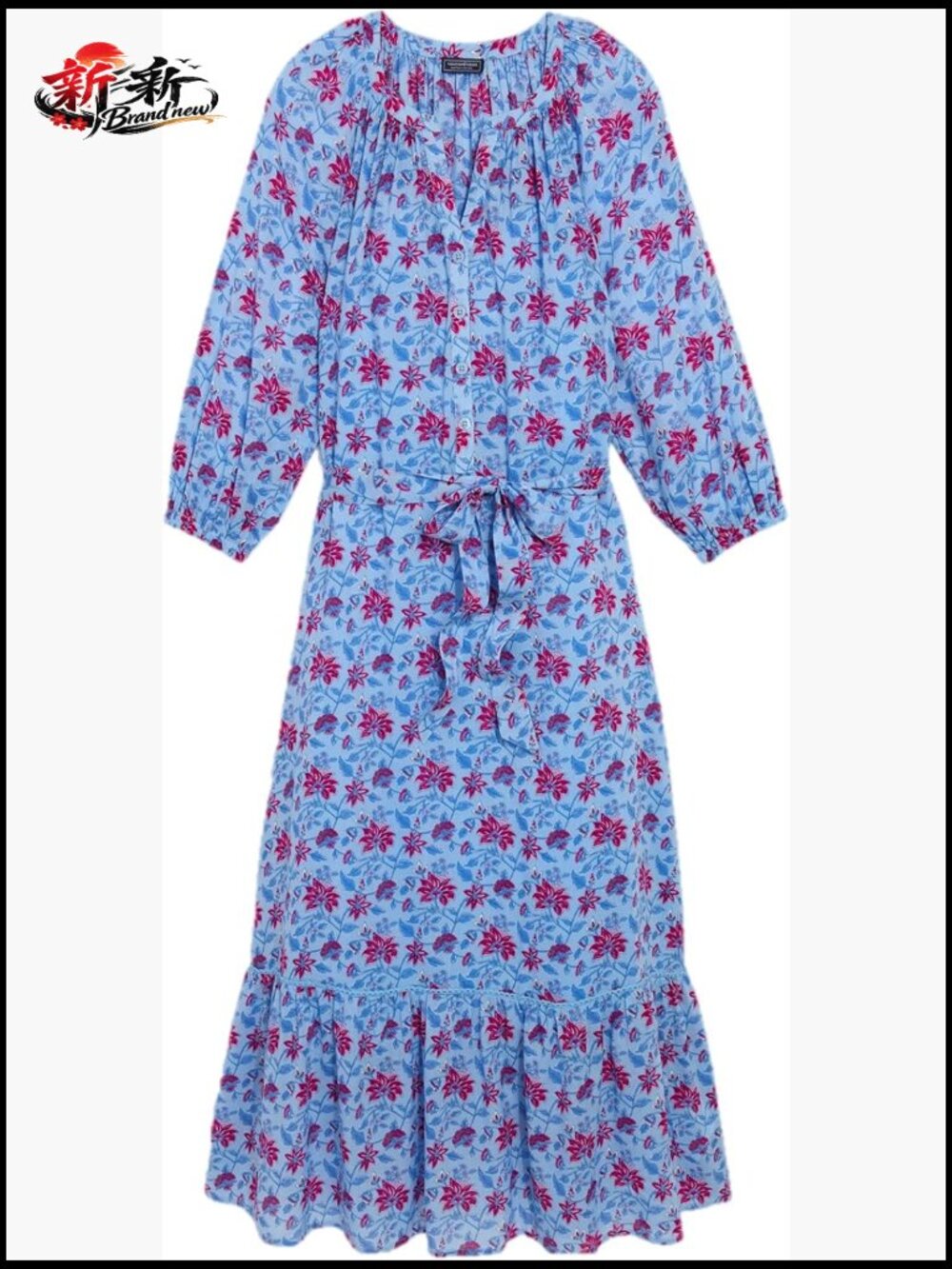 Vineyard Vines Willa Maxi Cover-Up Dress Sleeveless Button